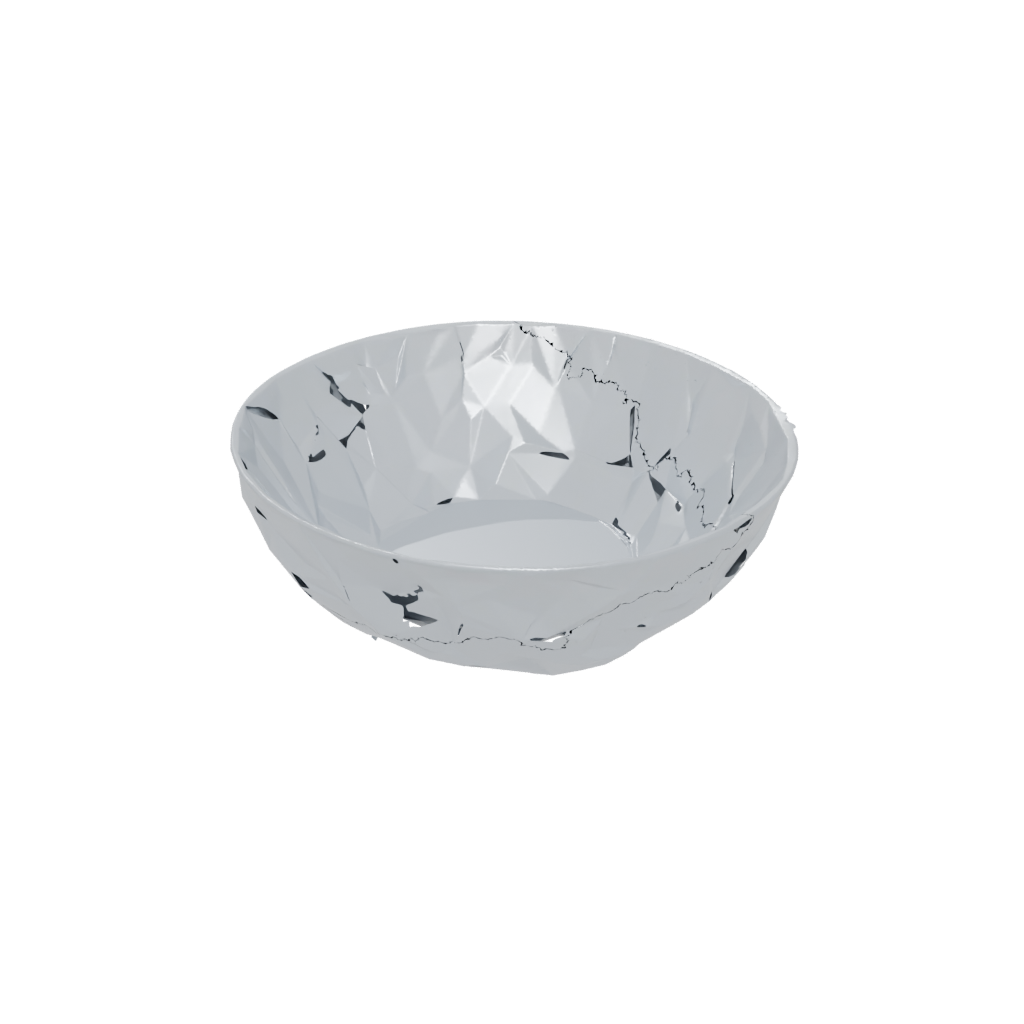 Low-Poly Rustic Ring Dish