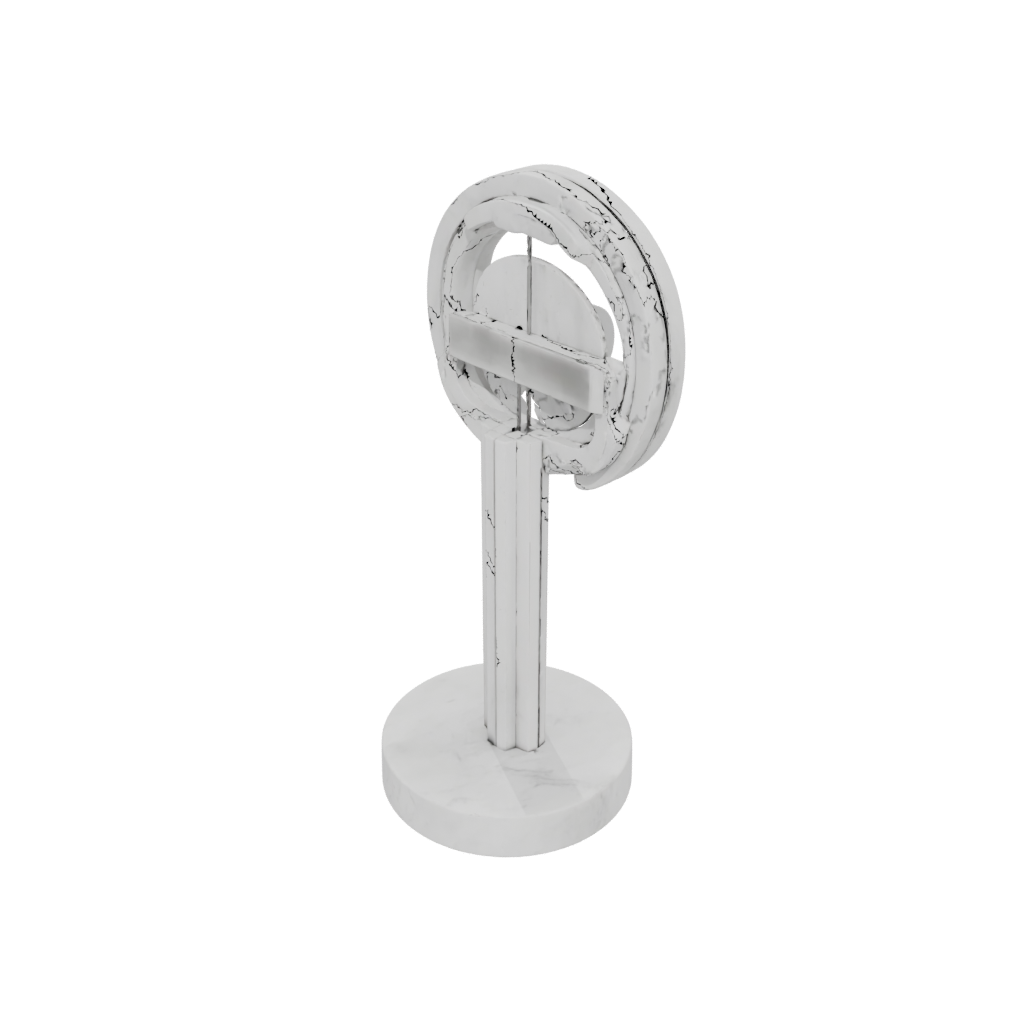 Marble Deco Earbud Stand