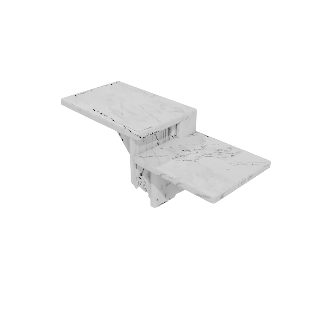 Marble Deco Floating Shelf Bracket