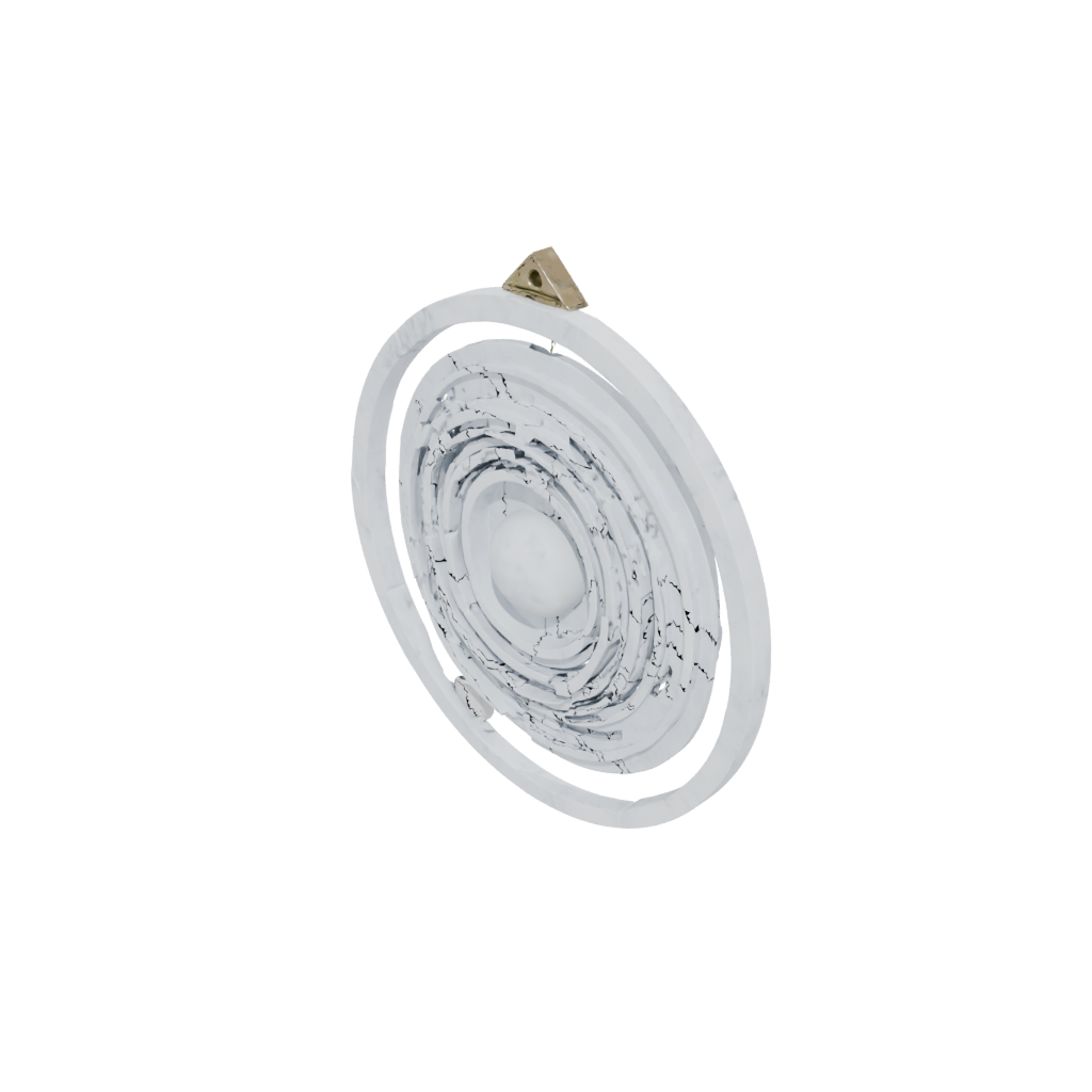 Marble Deco Moon-Phase Wall Hanging