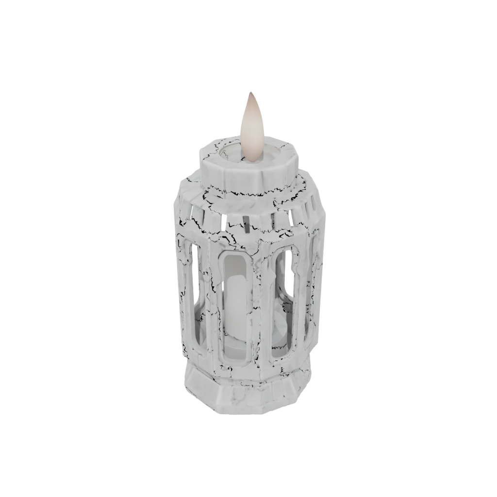Marble Deco Tealight Lantern