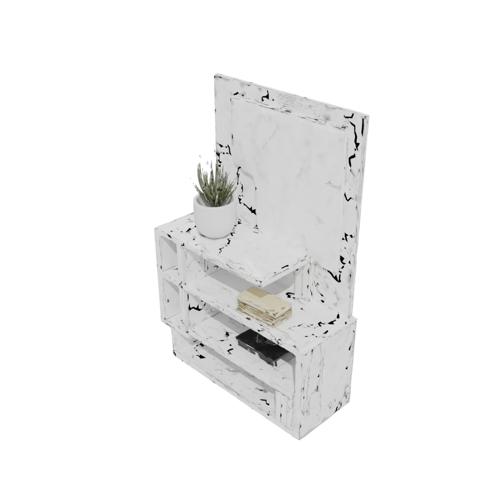 Marble Deco Wall-Mounted Organizer