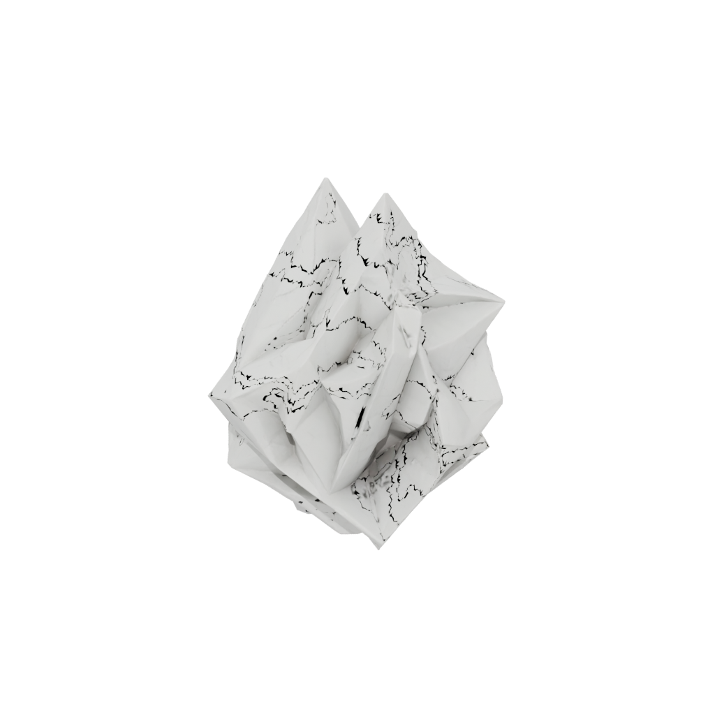 Marble Geometric Abstract Sculpture