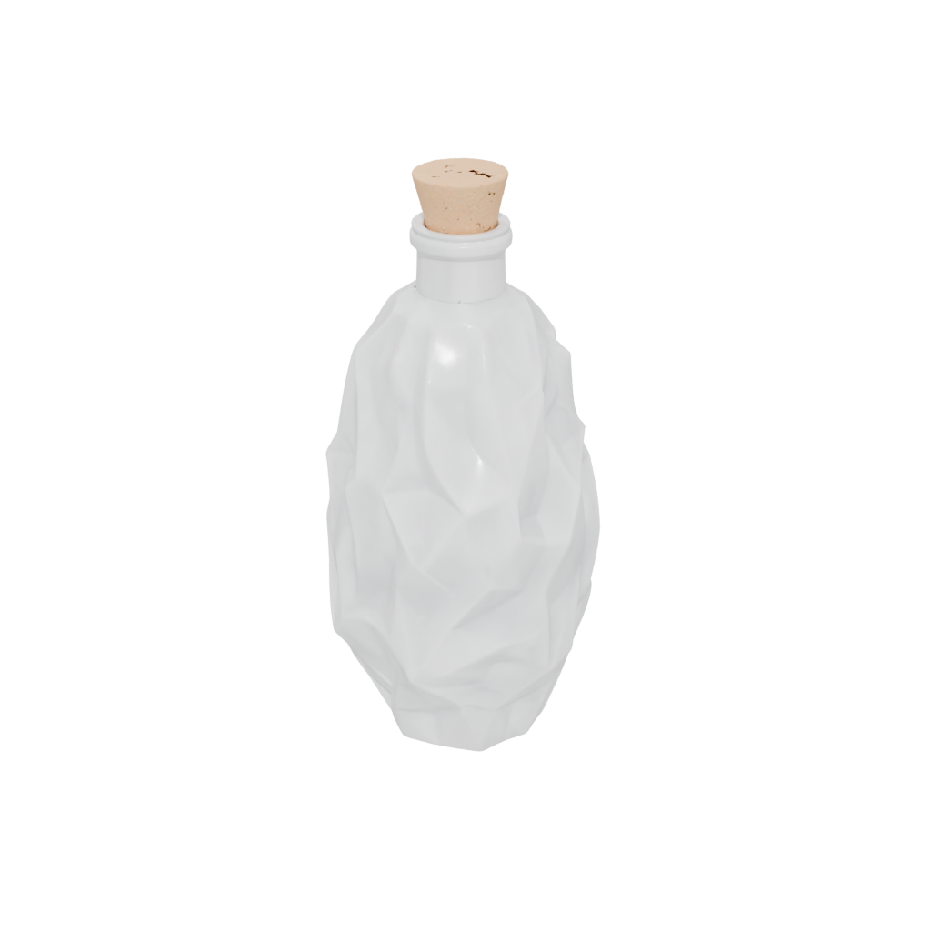 Marble Geometric Diffuser Bottle Sleeve — home decor 3D print model, STL