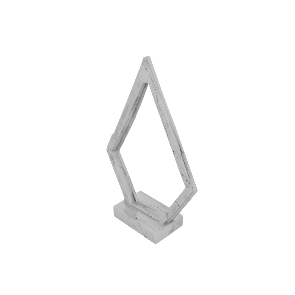Marble Geometric Minimalist Photo Stand