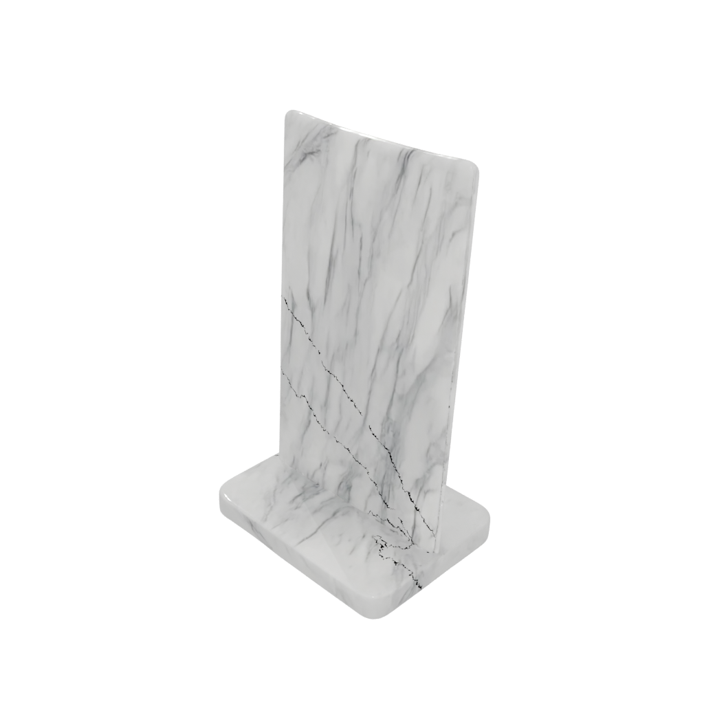 Marble Organic Card Holder Stand