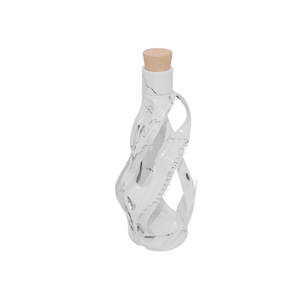 Marble Organic Diffuser Bottle Sleeve