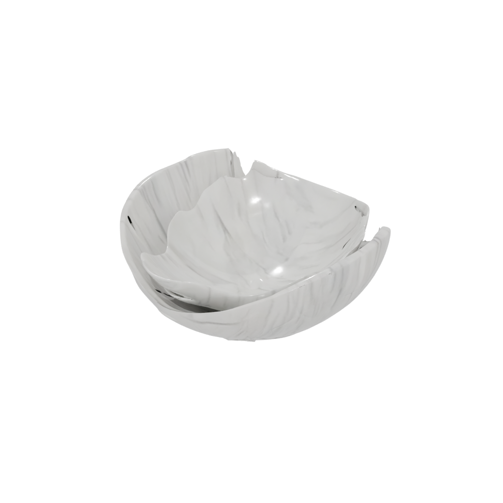 Marble Organic Key Bowl