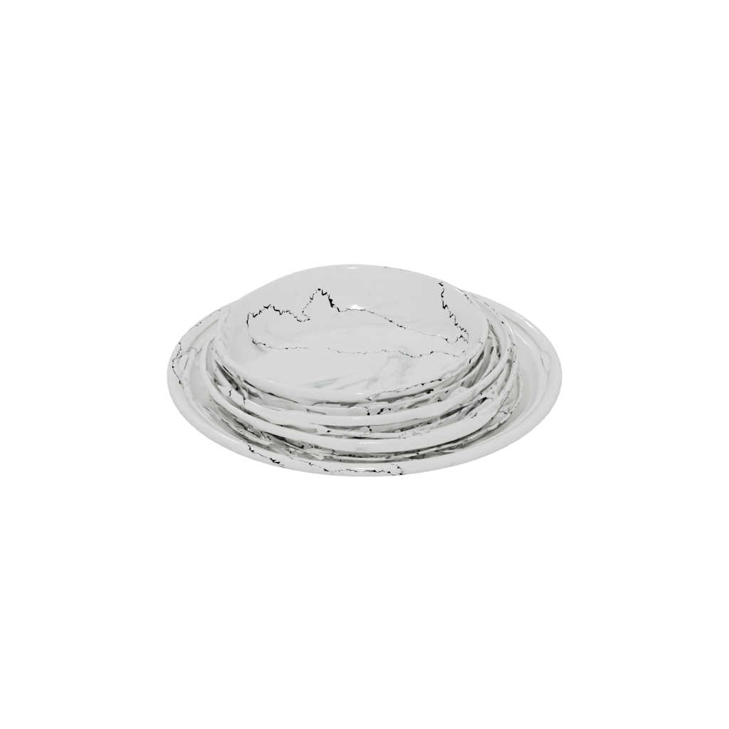 Marble Organic Ring Dish