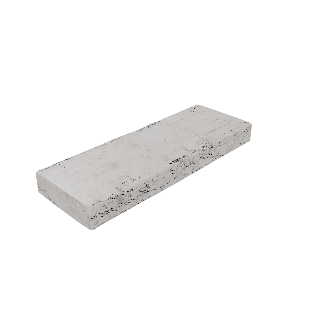 Marble Rustic Floating Shelf Bracket