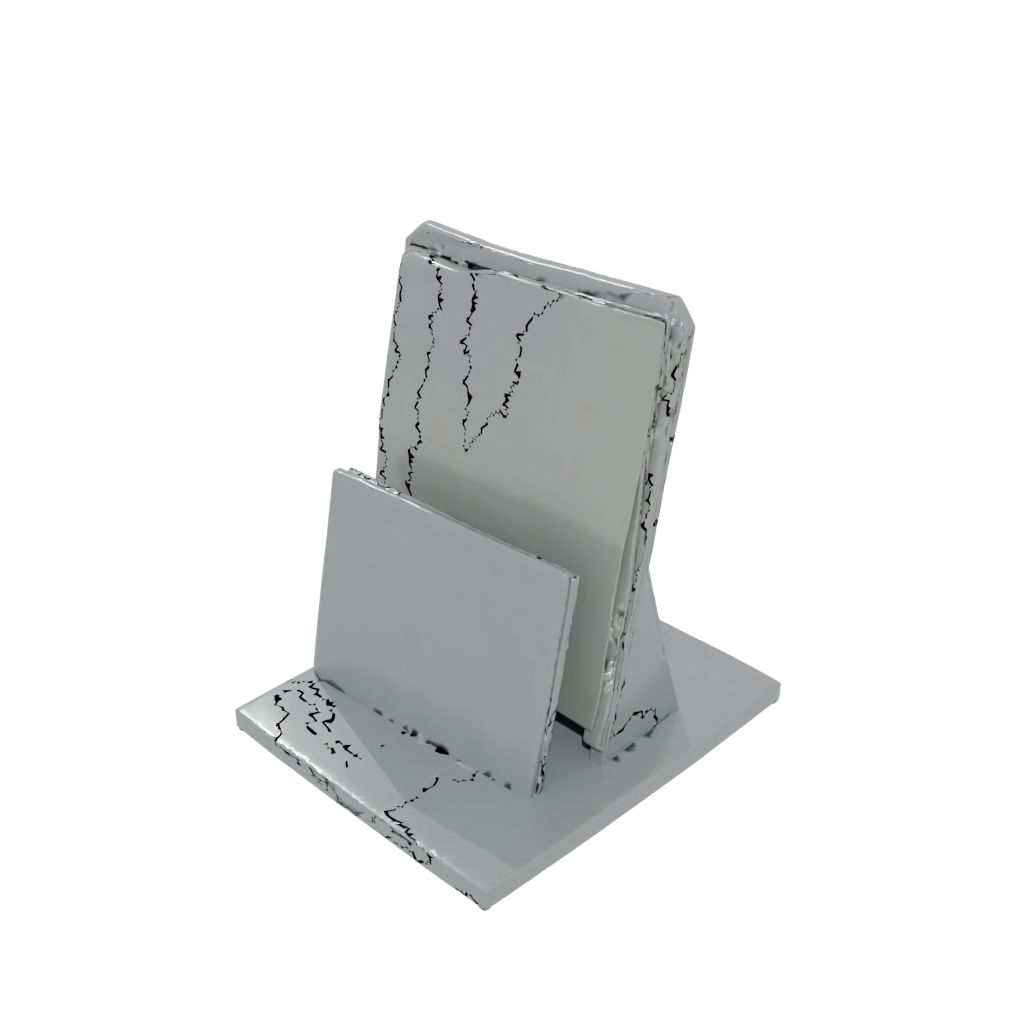 Mini Geometric Card Holder Stand