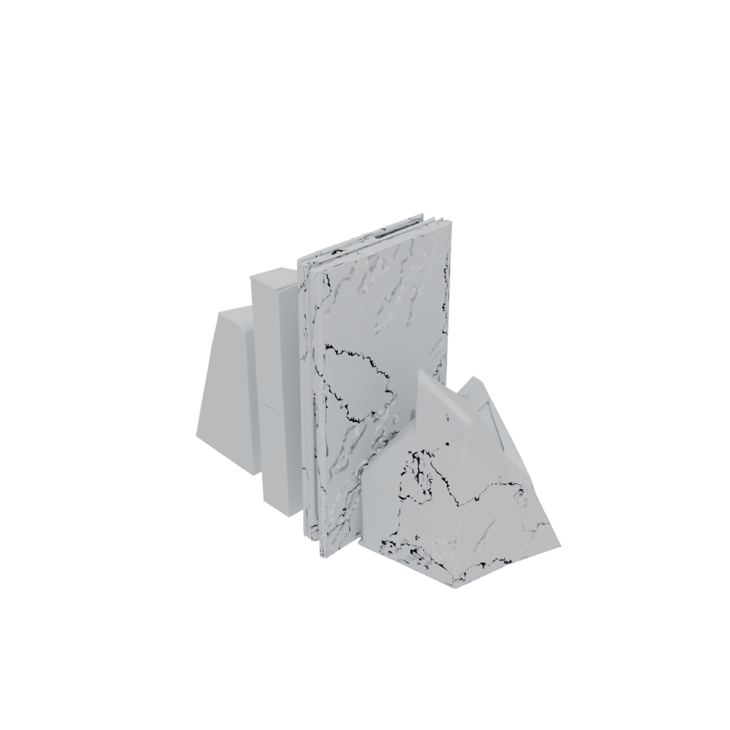 Mini Geometric Geometric Bookends