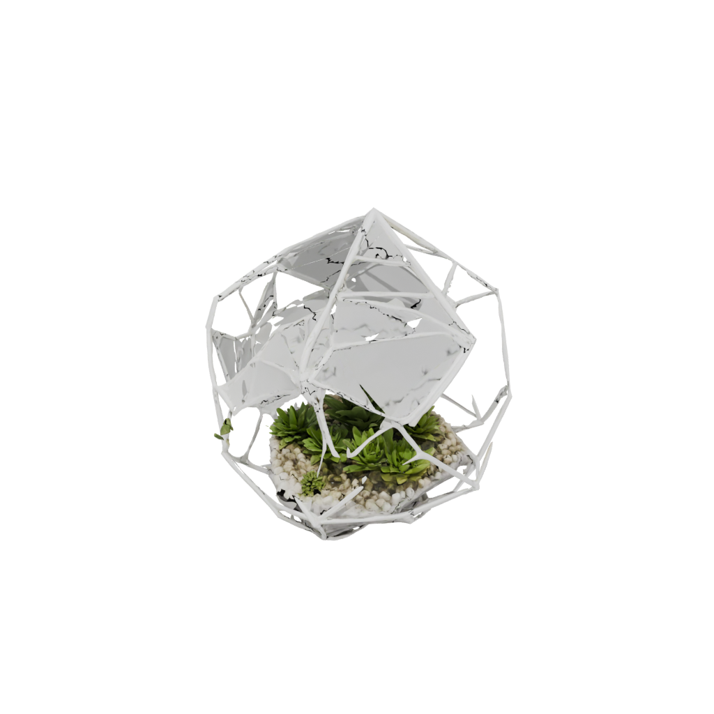Mini Geometric Geometric Terrarium Frame