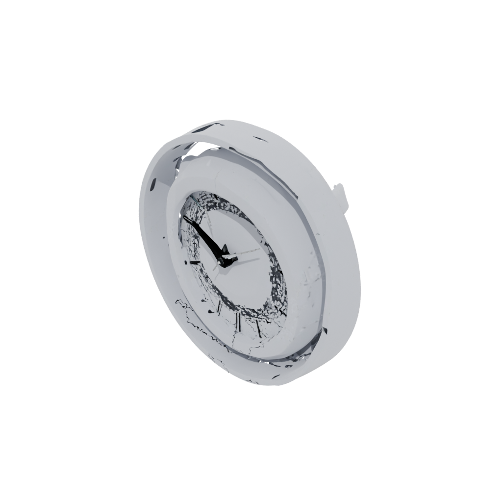 Mini Geometric Minimalist Clock Surround
