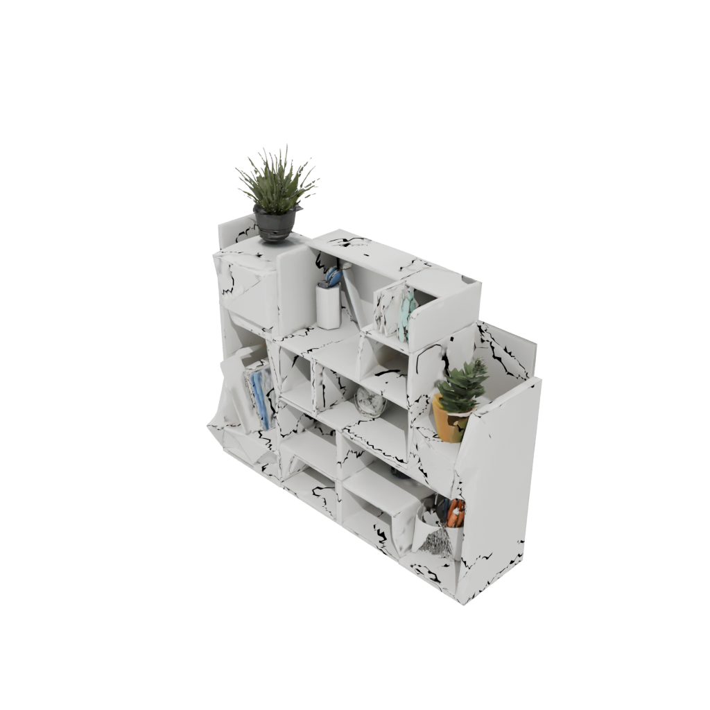 Mini Geometric Wall-Mounted Organizer