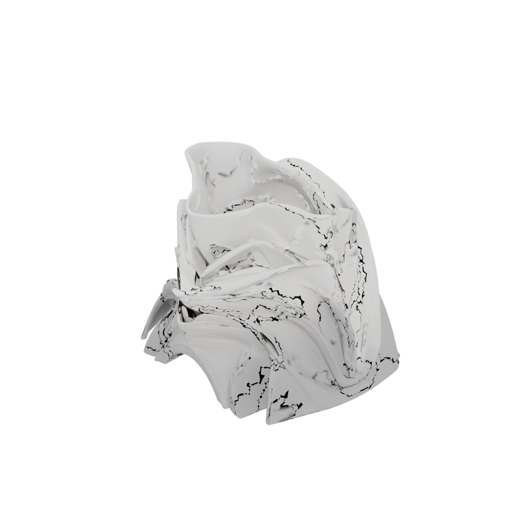 Mini Geometric Wave-Form Napkin Holder