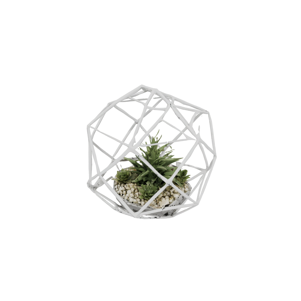 Mini Geometric Terrarium Frame — home decor 3D print model, STL