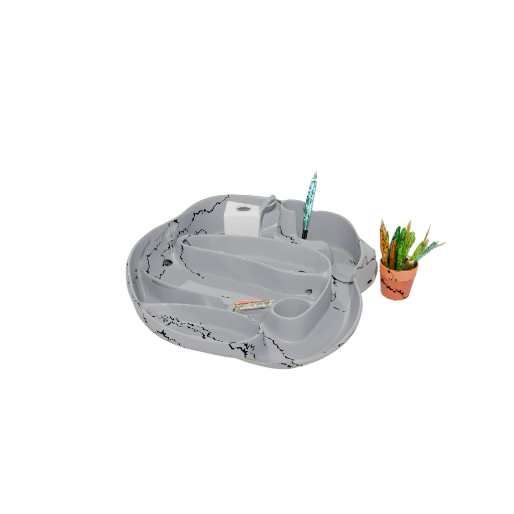 Mini Organic Desk Tidy Tray