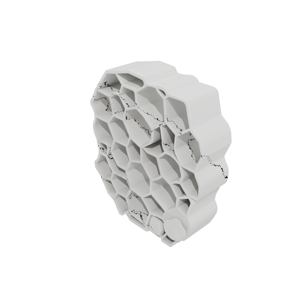 Mini Organic Honeycomb Shelf Module