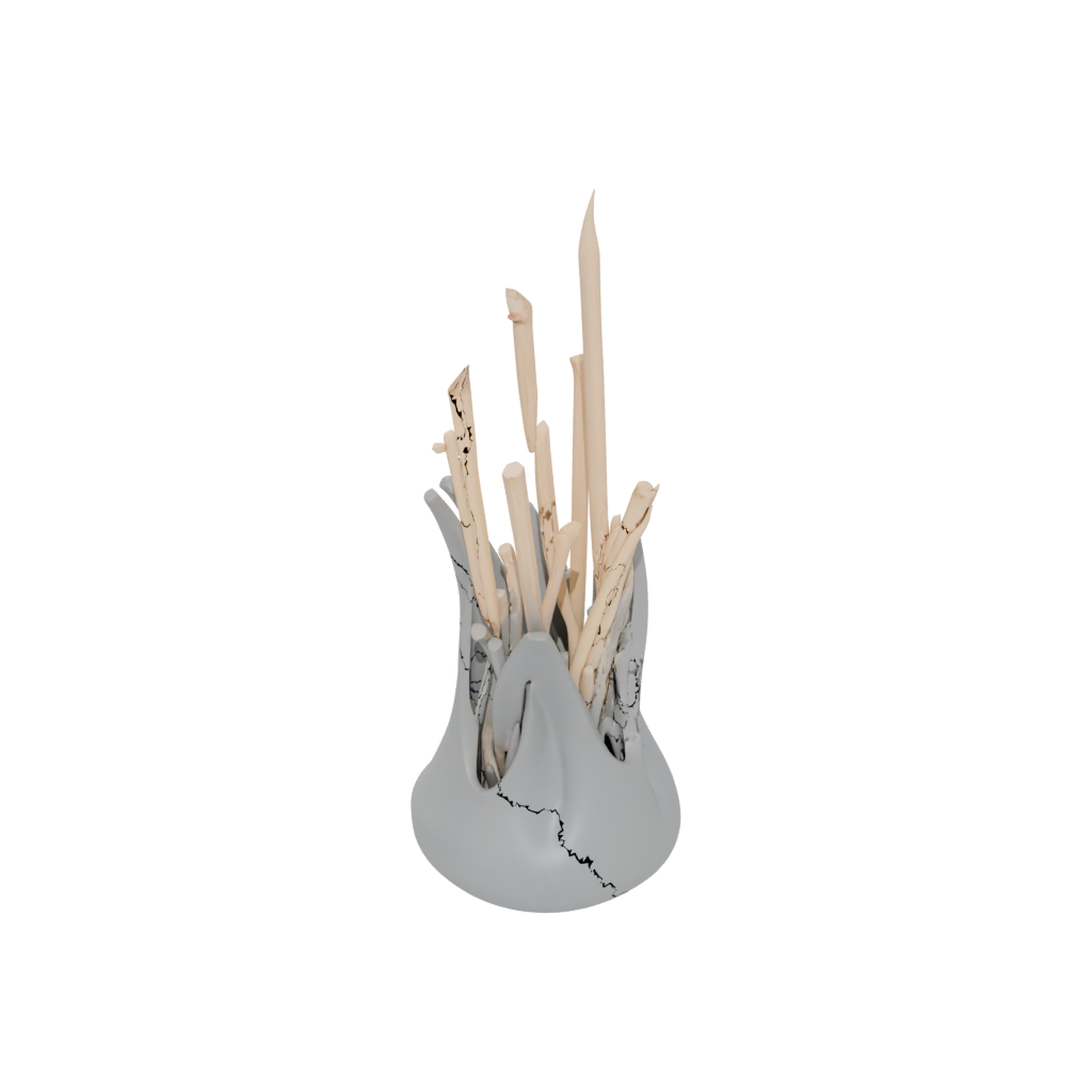 Mini Organic Matchstick Holder