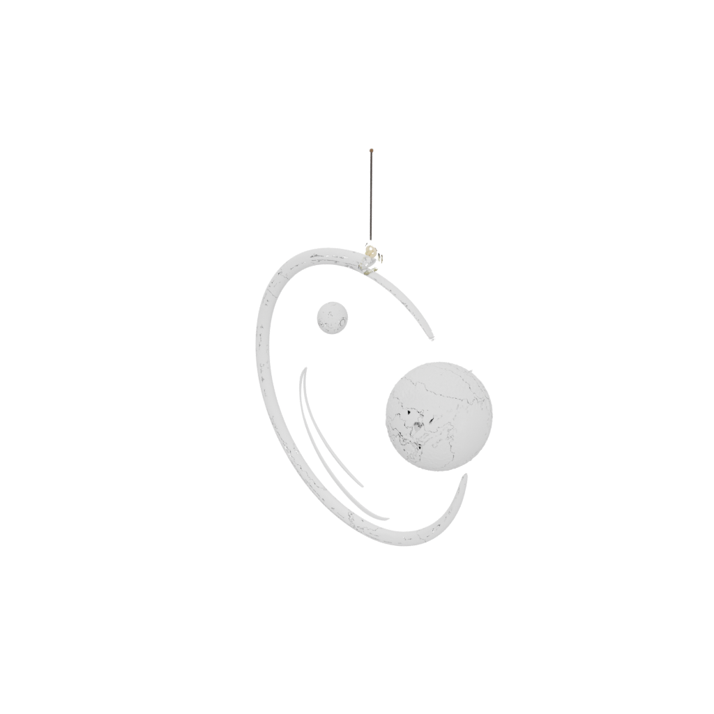 Mini Organic Moon-Phase Wall Hanging