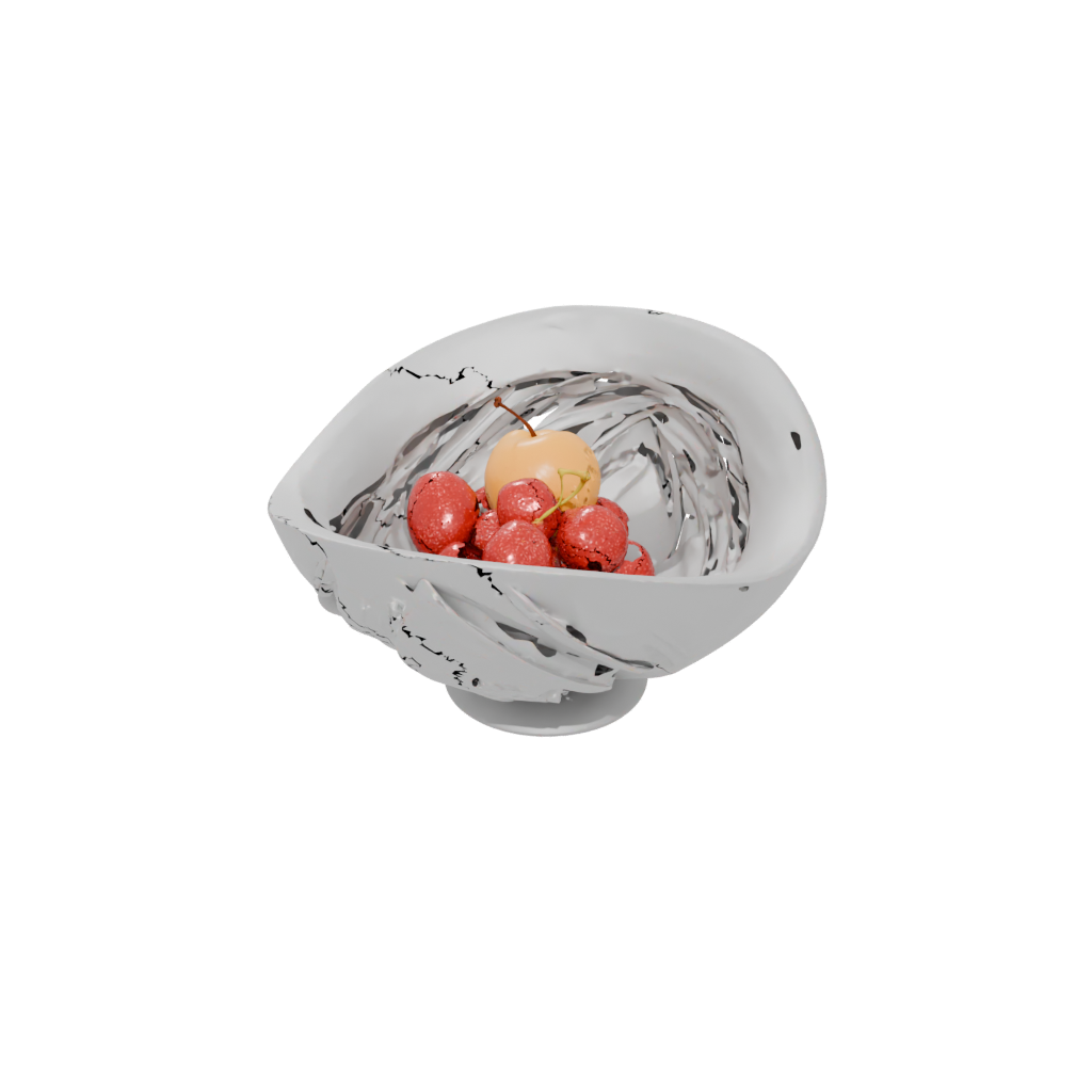 Mini Organic Sculptural Fruit Bowl