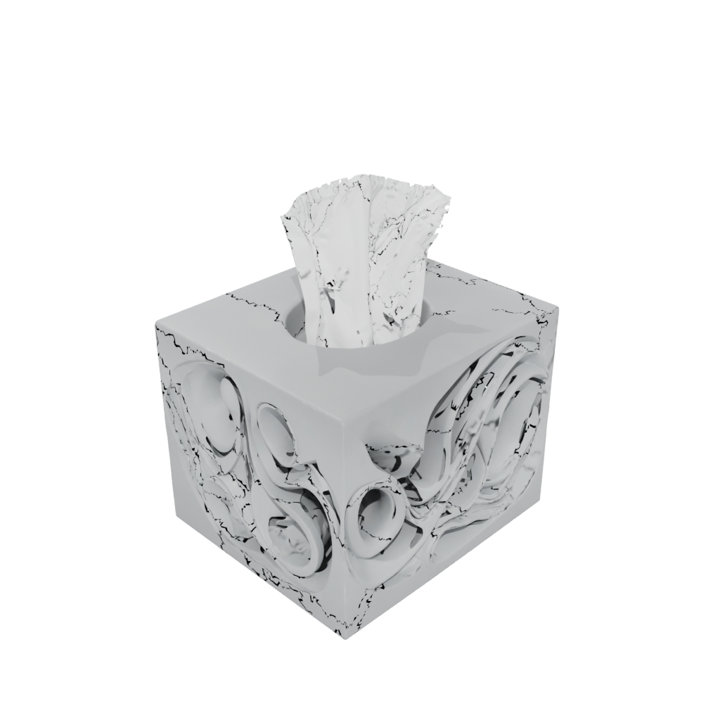 Mini Organic Tissue Box Cover