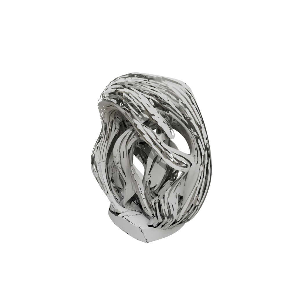 Mini Rustic Abstract Sculpture