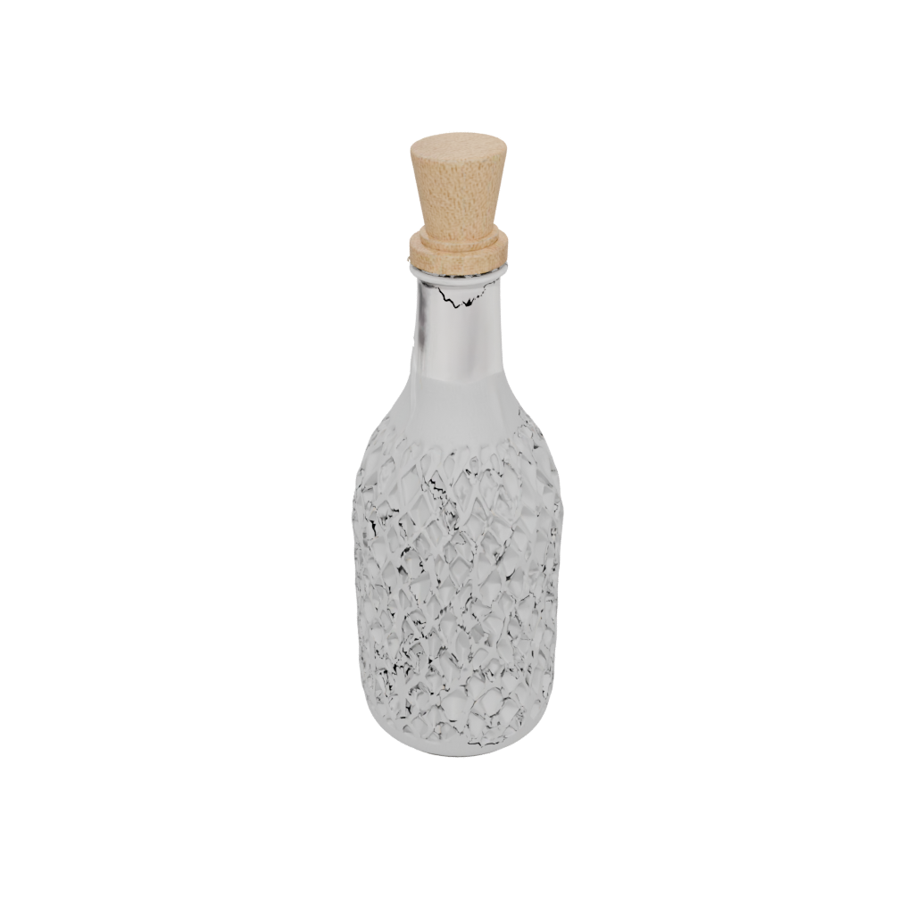 Mini Rustic Diffuser Bottle Sleeve — home decor 3D print model, STL