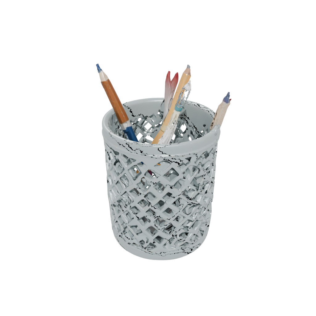 Mini Rustic Lattice Pencil Cup