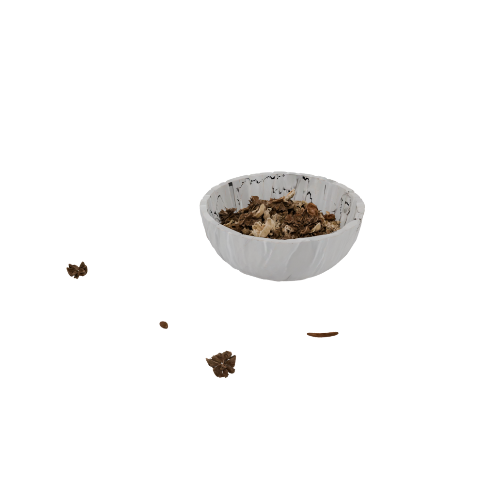 Mini Rustic Potpourri Bowl — home decor 3D print model, STL