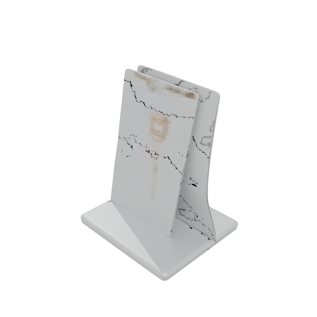 Card Holder Stand — home decor 3D print model, STL