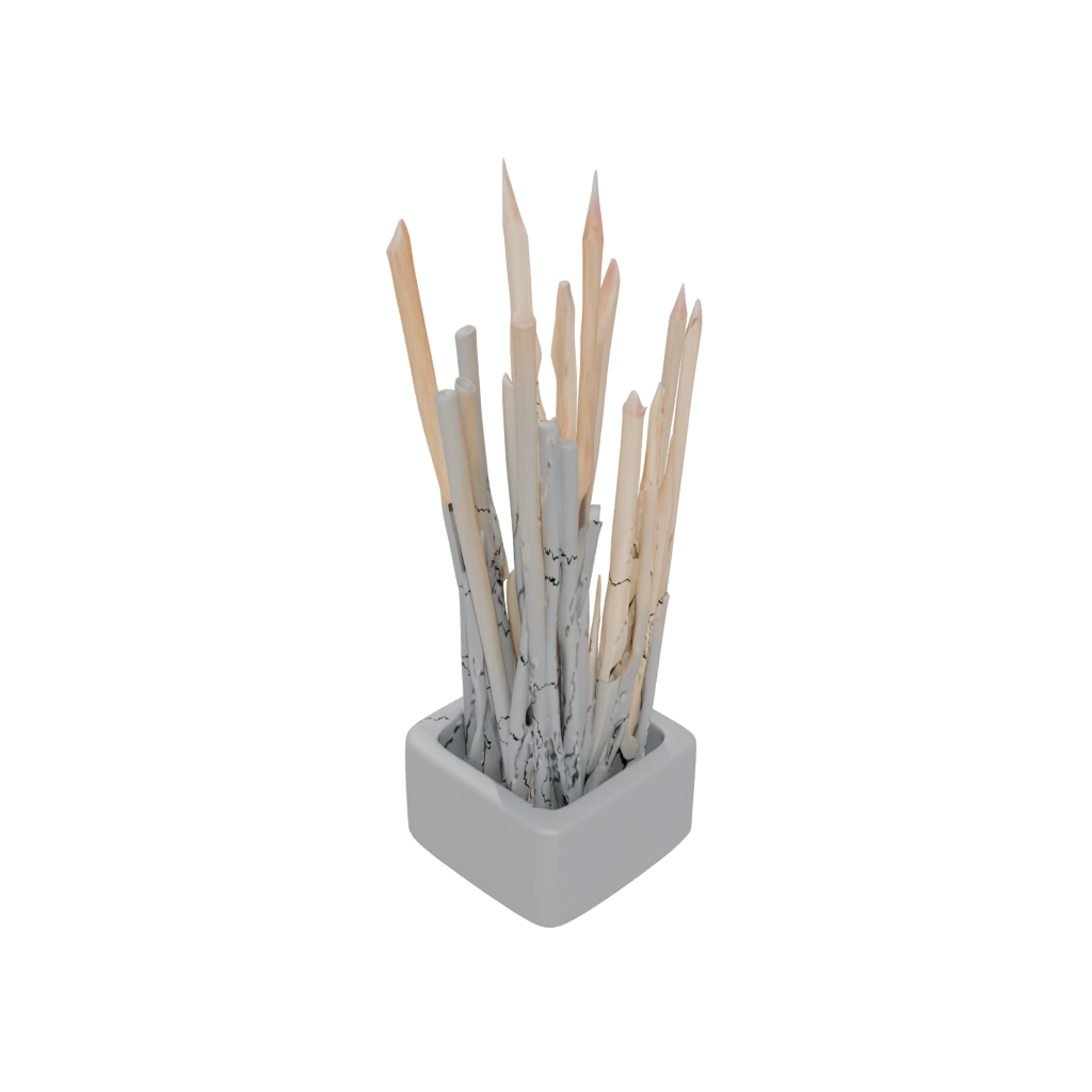 Matchstick Holder — home decor 3D print model, STL