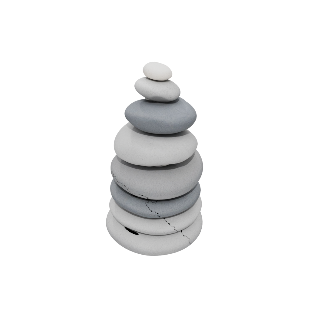 Pebble Stacking Sculpture