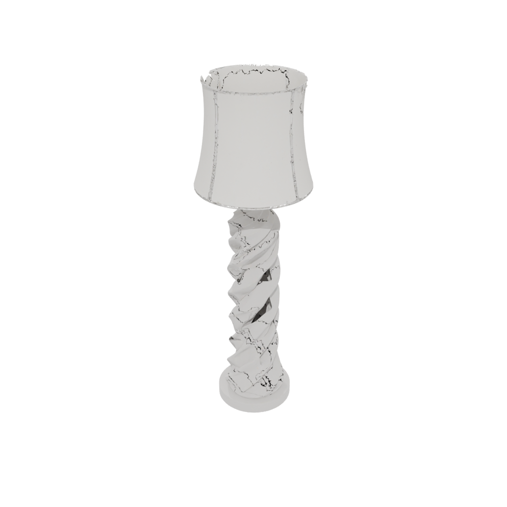 Twisted Column Lamp Base