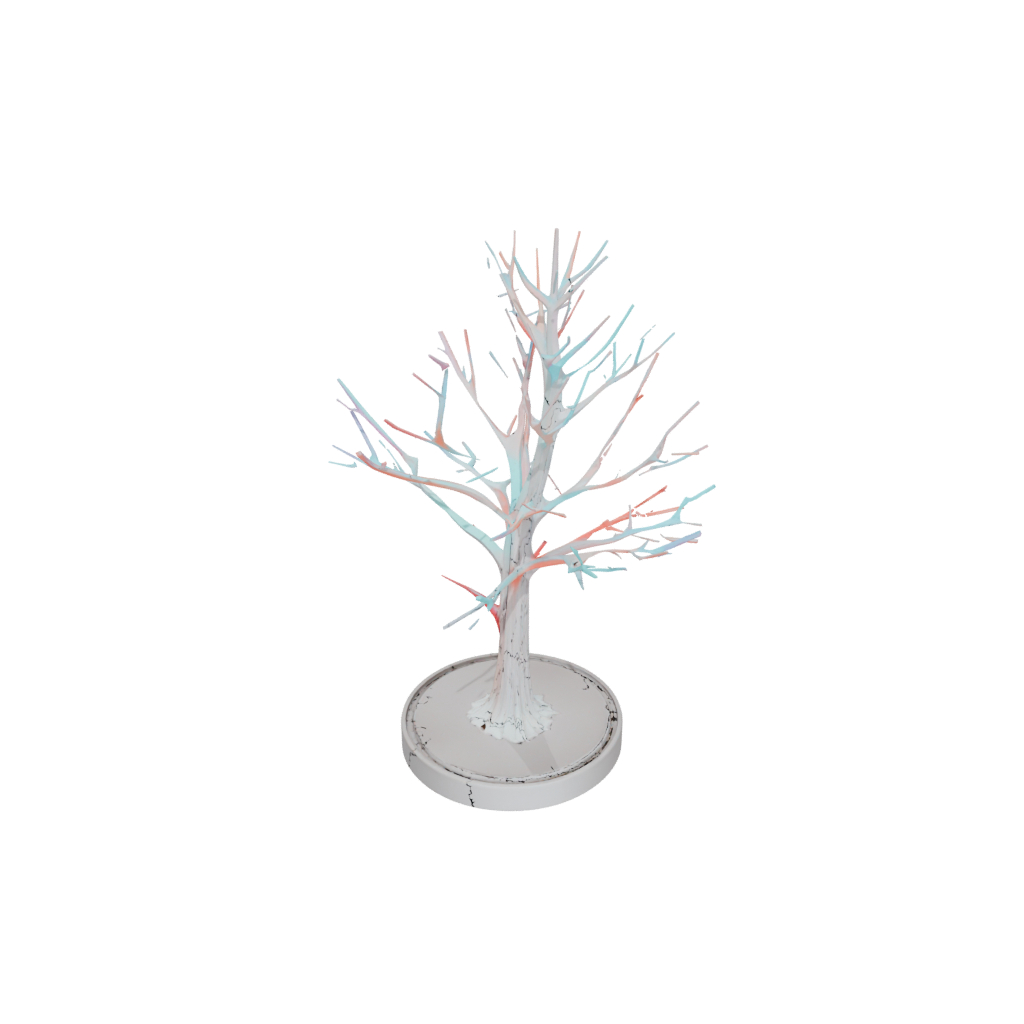 Neon Deco Jewelry Tree Stand