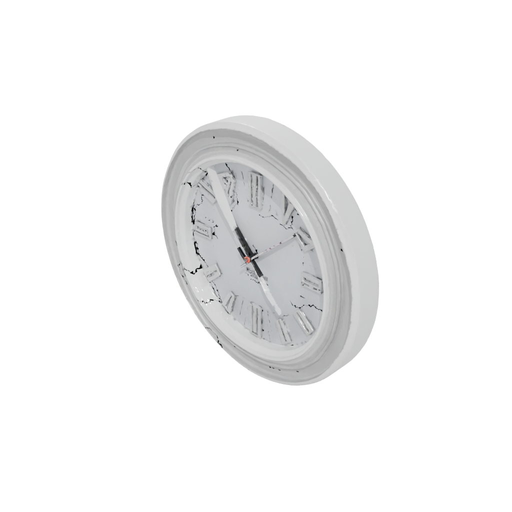 Neon Deco Minimalist Clock Surround