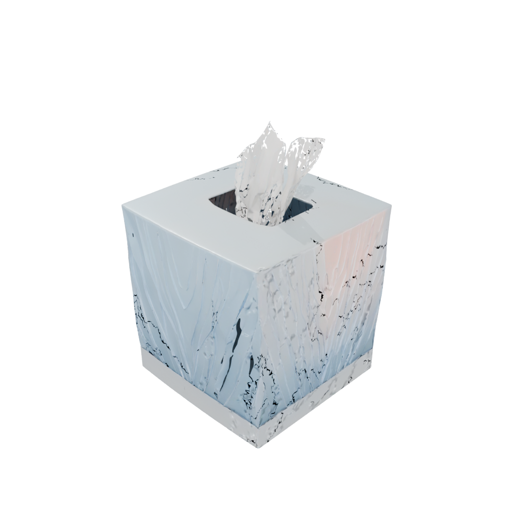Neon Deco Tissue Box Cover