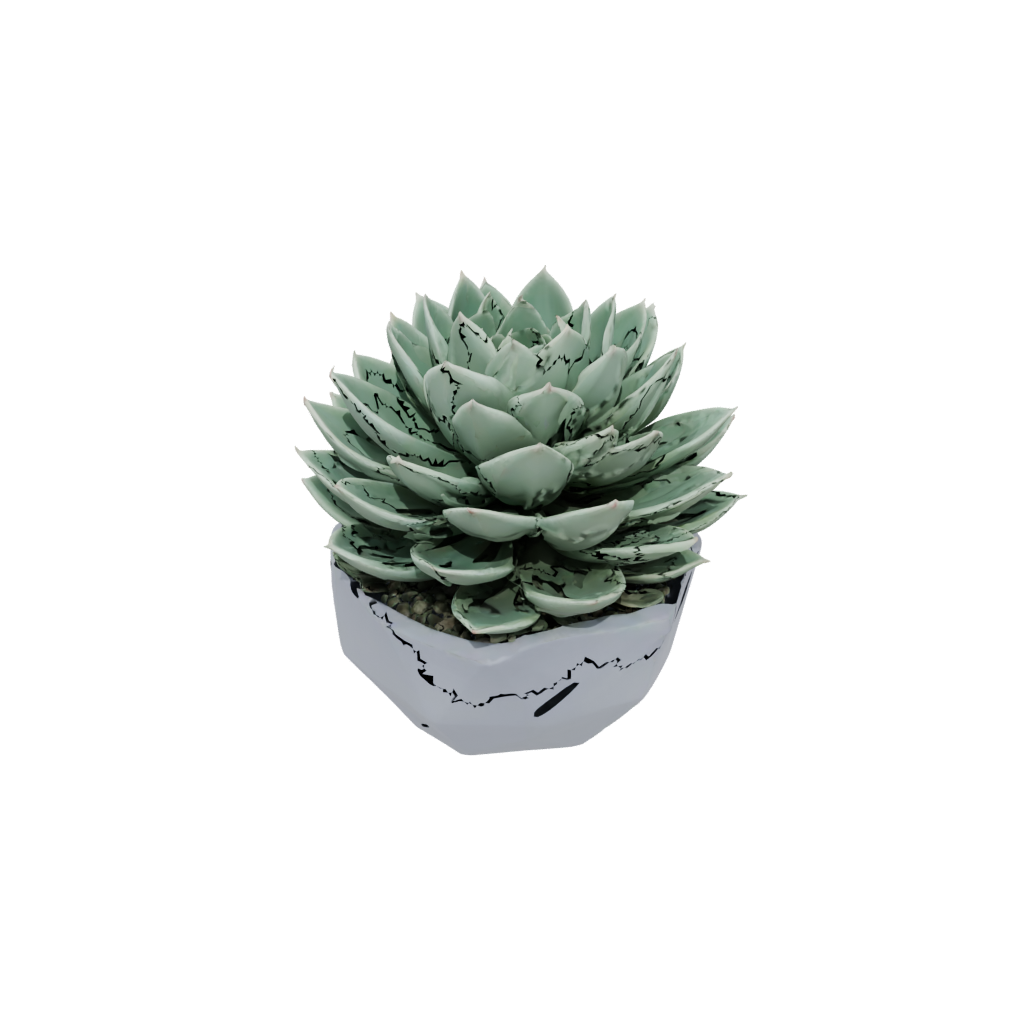 Neon Geometric Modern Succulent Planter