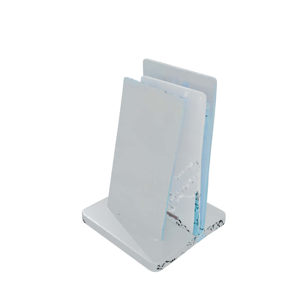 Neon Card Holder Stand