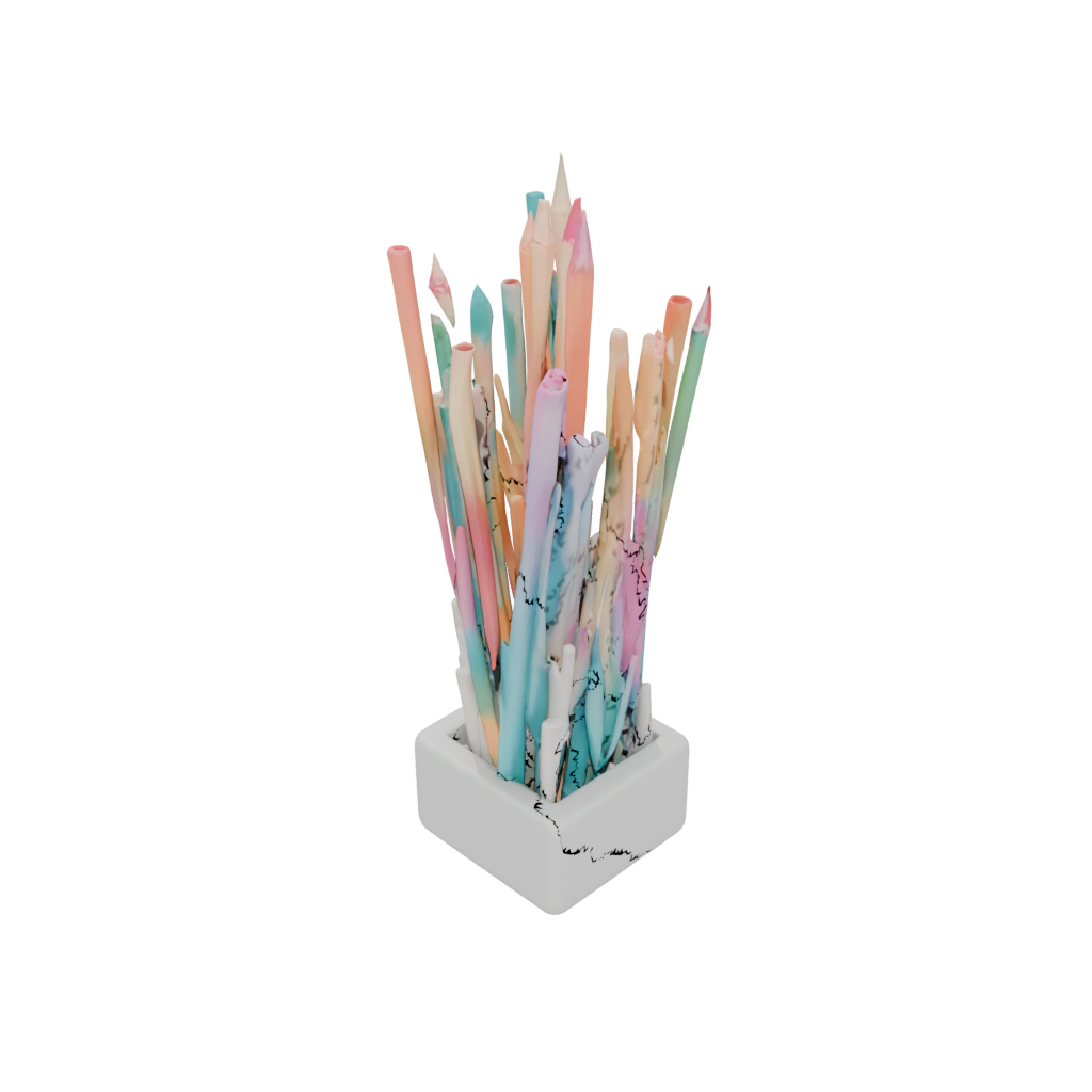 Neon Matchstick Holder