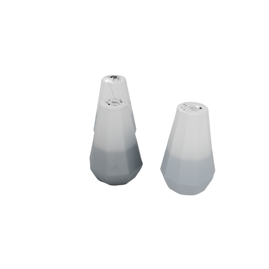 Neon Salt And Pepper Cellar Pair