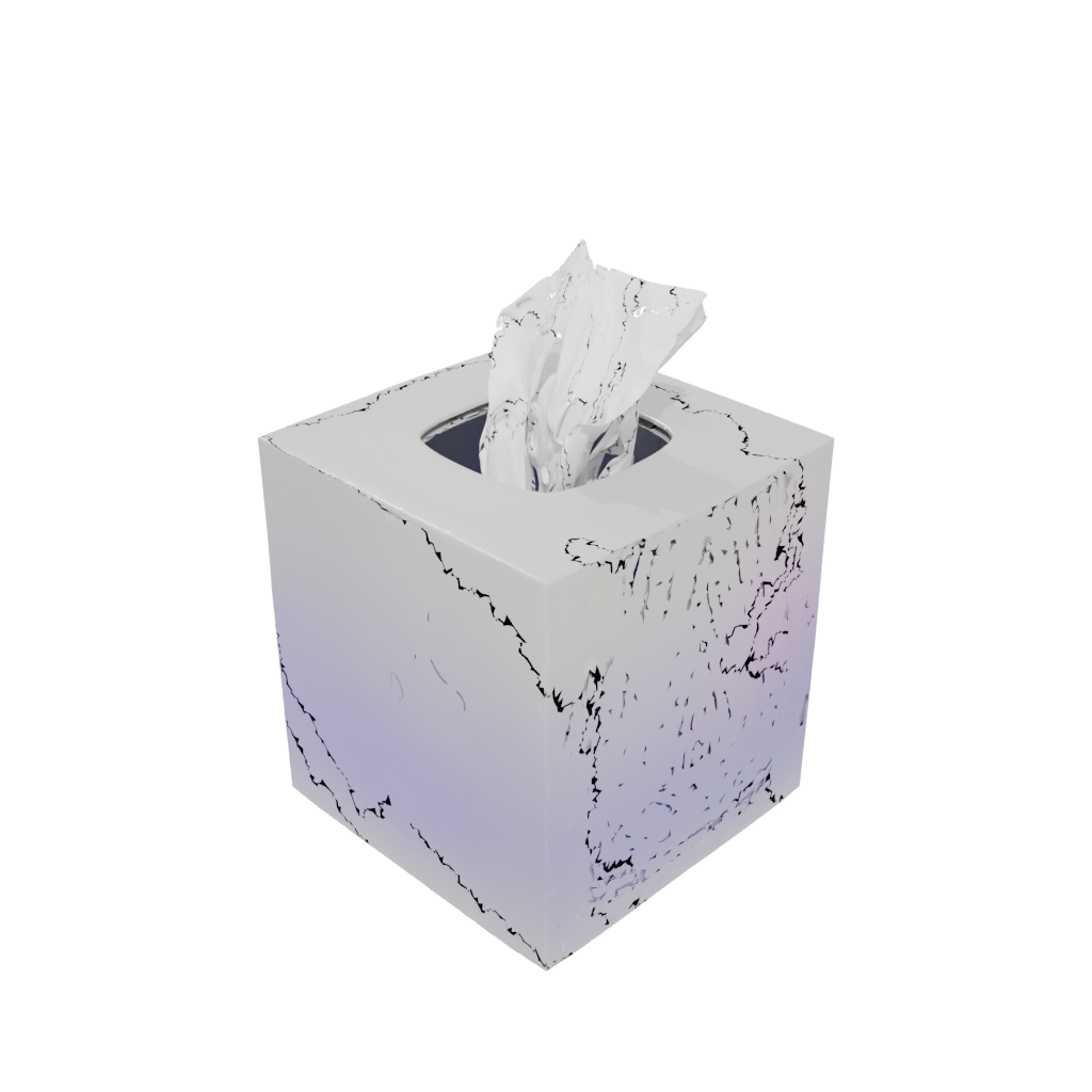 Neon Tissue Box Cover