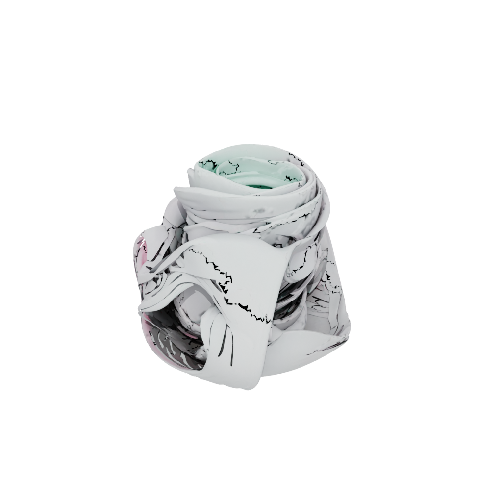 Neon Organic Napkin Ring Set