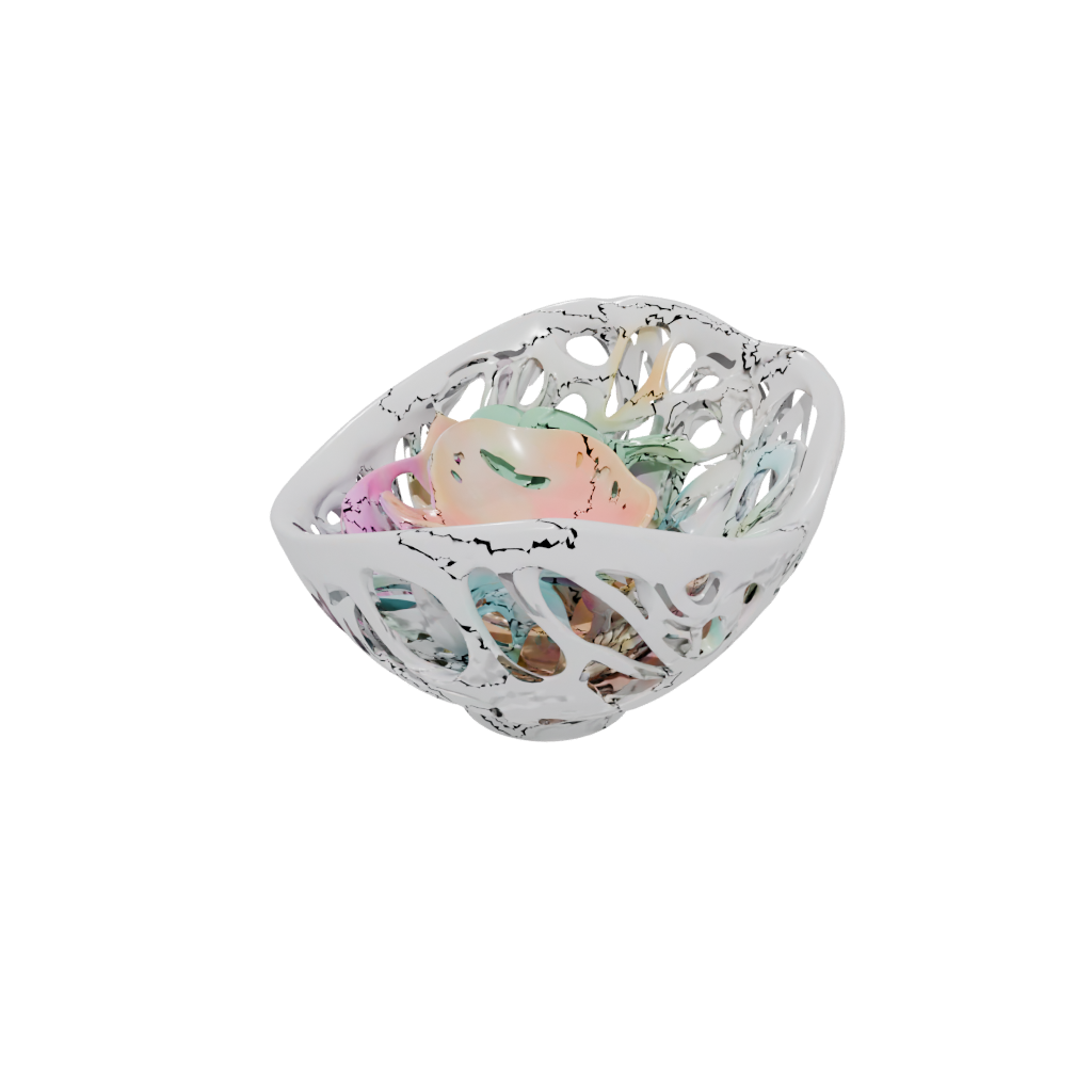Neon Organic Potpourri Bowl