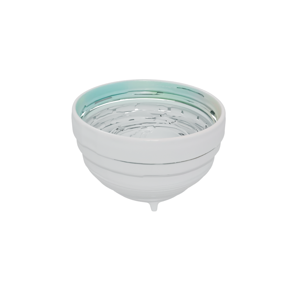 Neon Organic Ring Dish