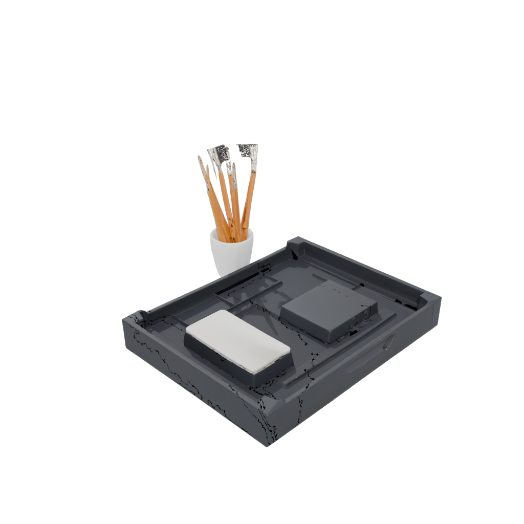 Obsidian Deco Desk Tidy Tray