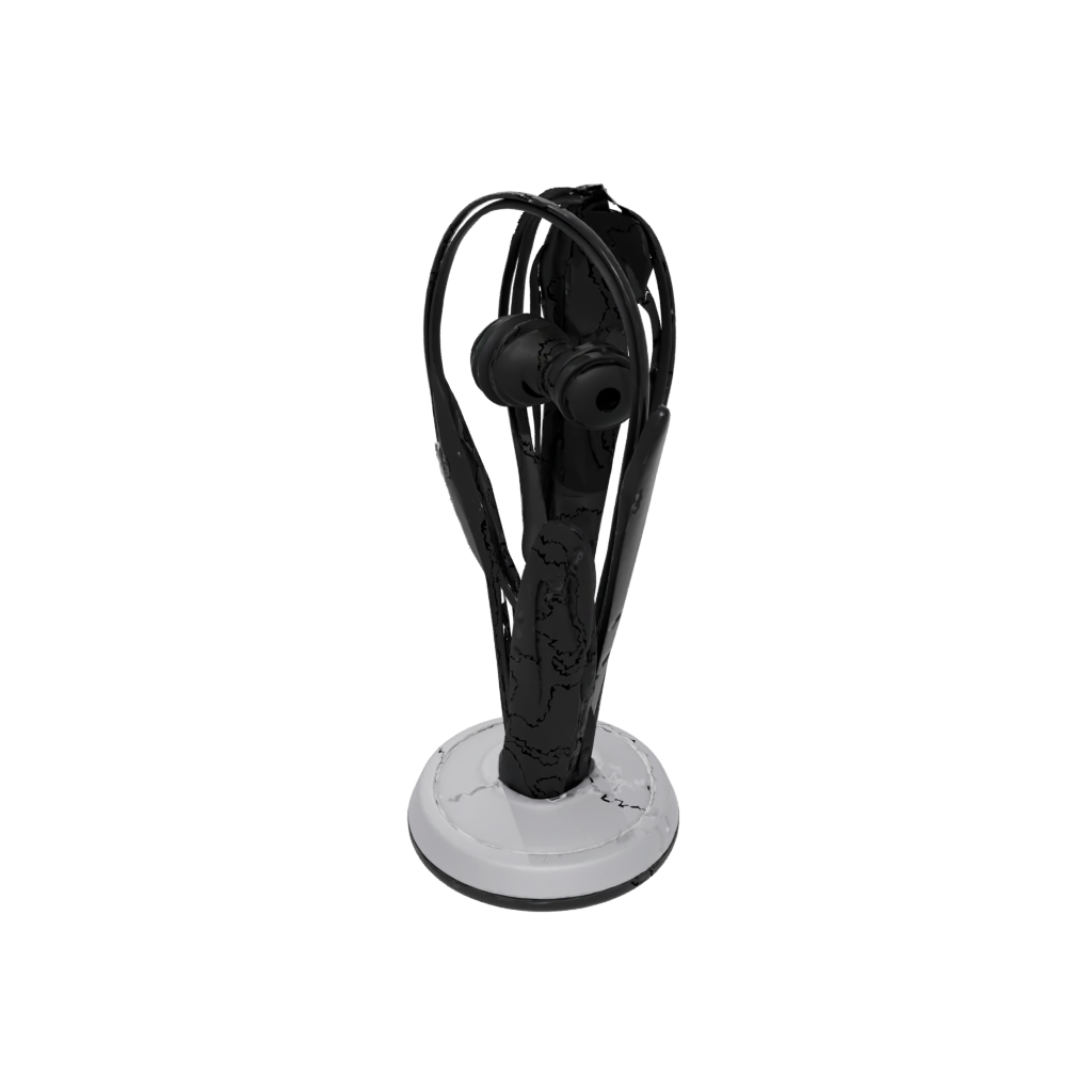 Obsidian Deco Earbud Stand
