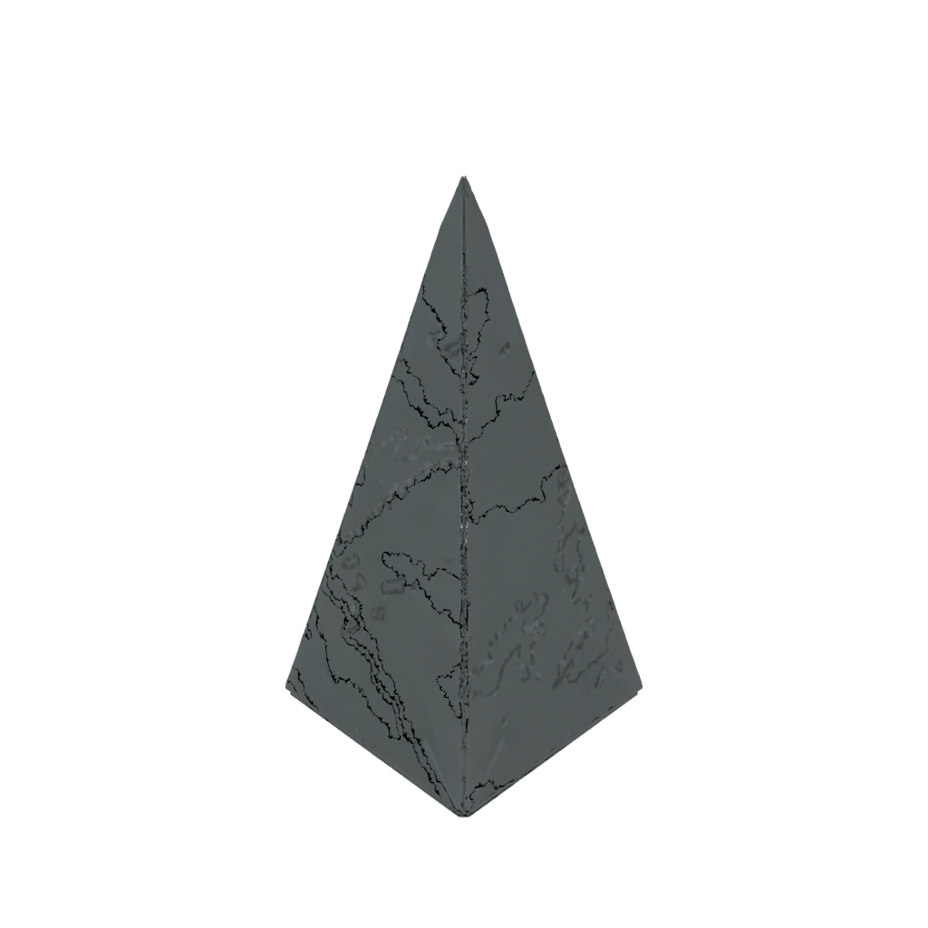 Obsidian Geometric Minimalist Photo Stand