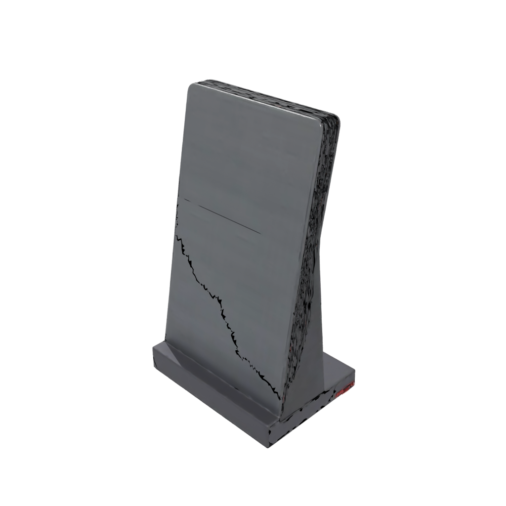 Obsidian Card Holder Stand